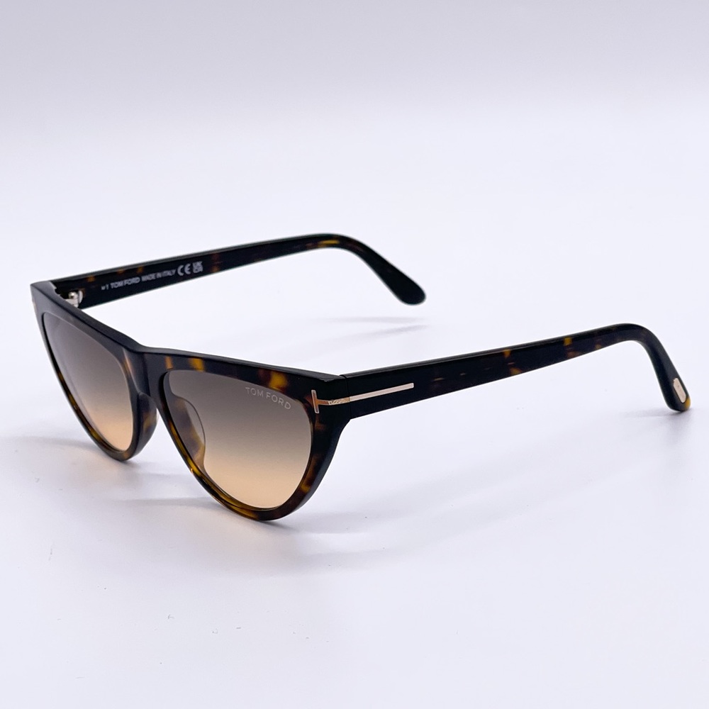 NEW TOM FORD AMBER-02 TF990 52B WOMEN’S SUNGLASSES TOM FORD FT0990/S HAVANA - Picture 6 of 13